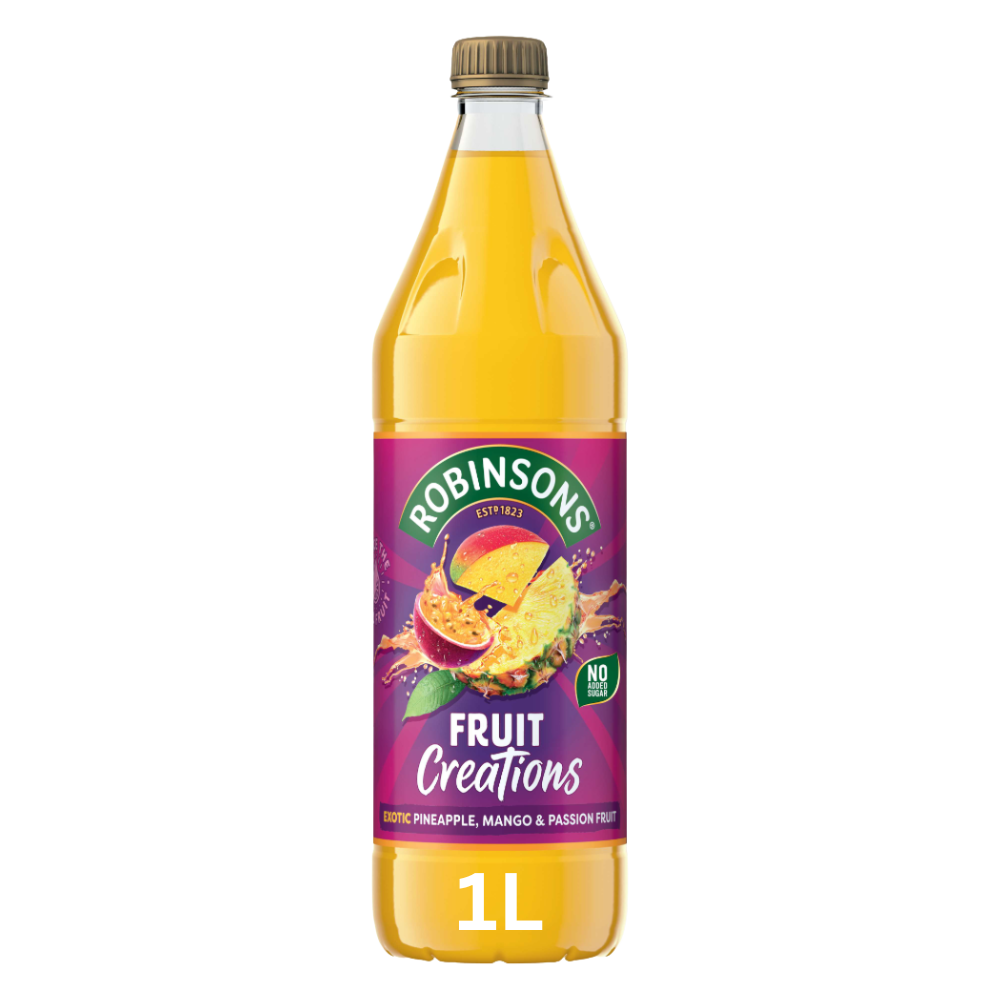 ROBINSONS CREATIONS PINEAPPLE, MANGO & PASSIONFRUIT 12 X 1L