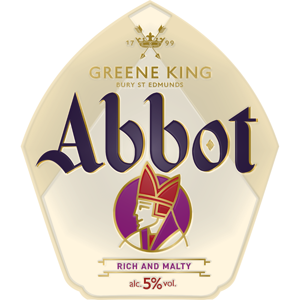 GREENE KING ABBOT ALE FIRKIN 9 GALLON