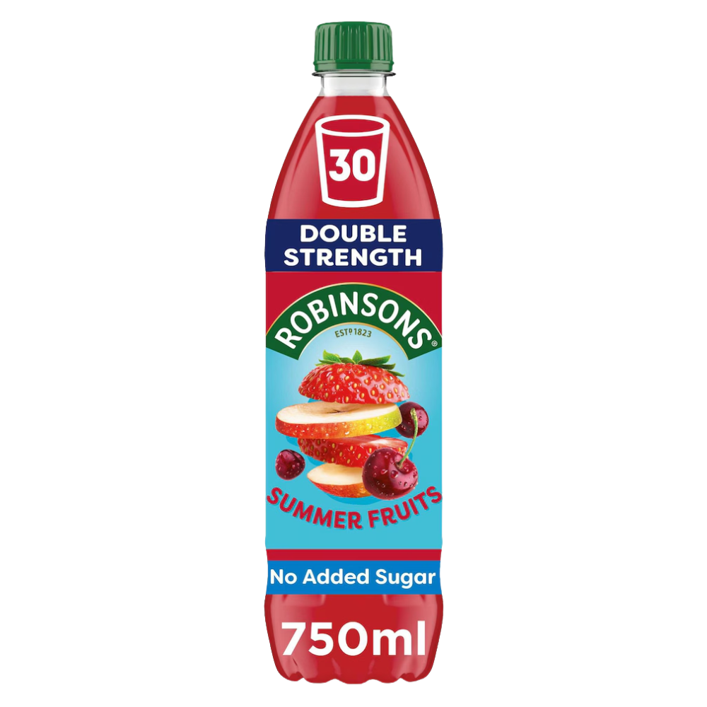 ROBINSONS SQUASH DC SUMMER FRUITS PET 12 X 750ML