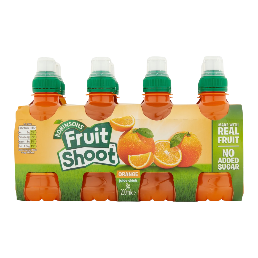 ROB NAS ORANGE F SHOOT PET 8 PACK