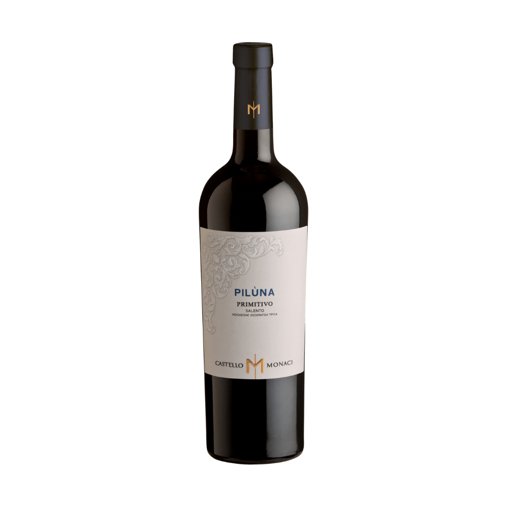 PRIMITIVO PILUNA CASTELLO MONACI 2023 750 ML