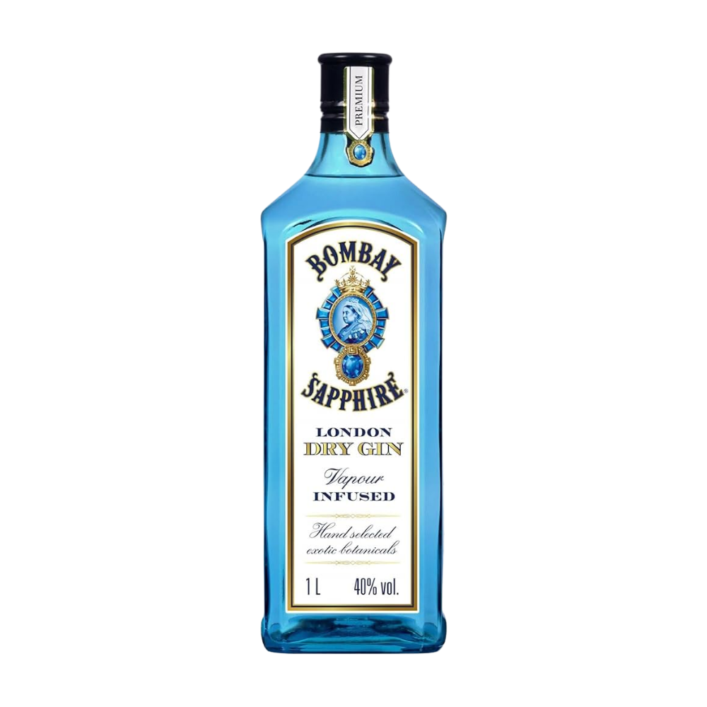 BOMBAY SAPPHIRE GIN 40% 1 LTR