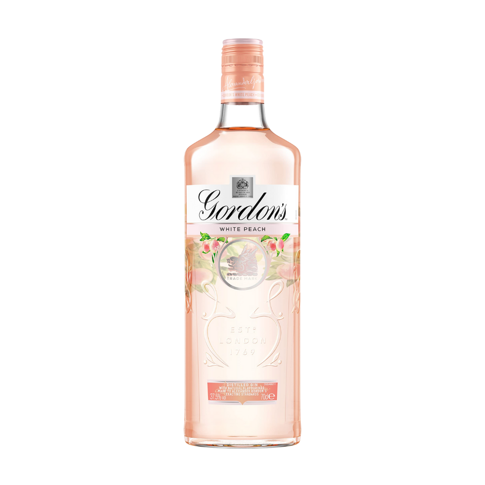 GORDONS WHITE PEACH GIN 37.5% 700 ML