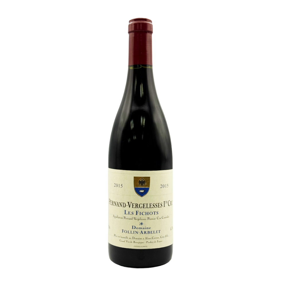PERN-VERG ROUGE LES FICHOTS FOLLIN-ARBELET 2015 750ML