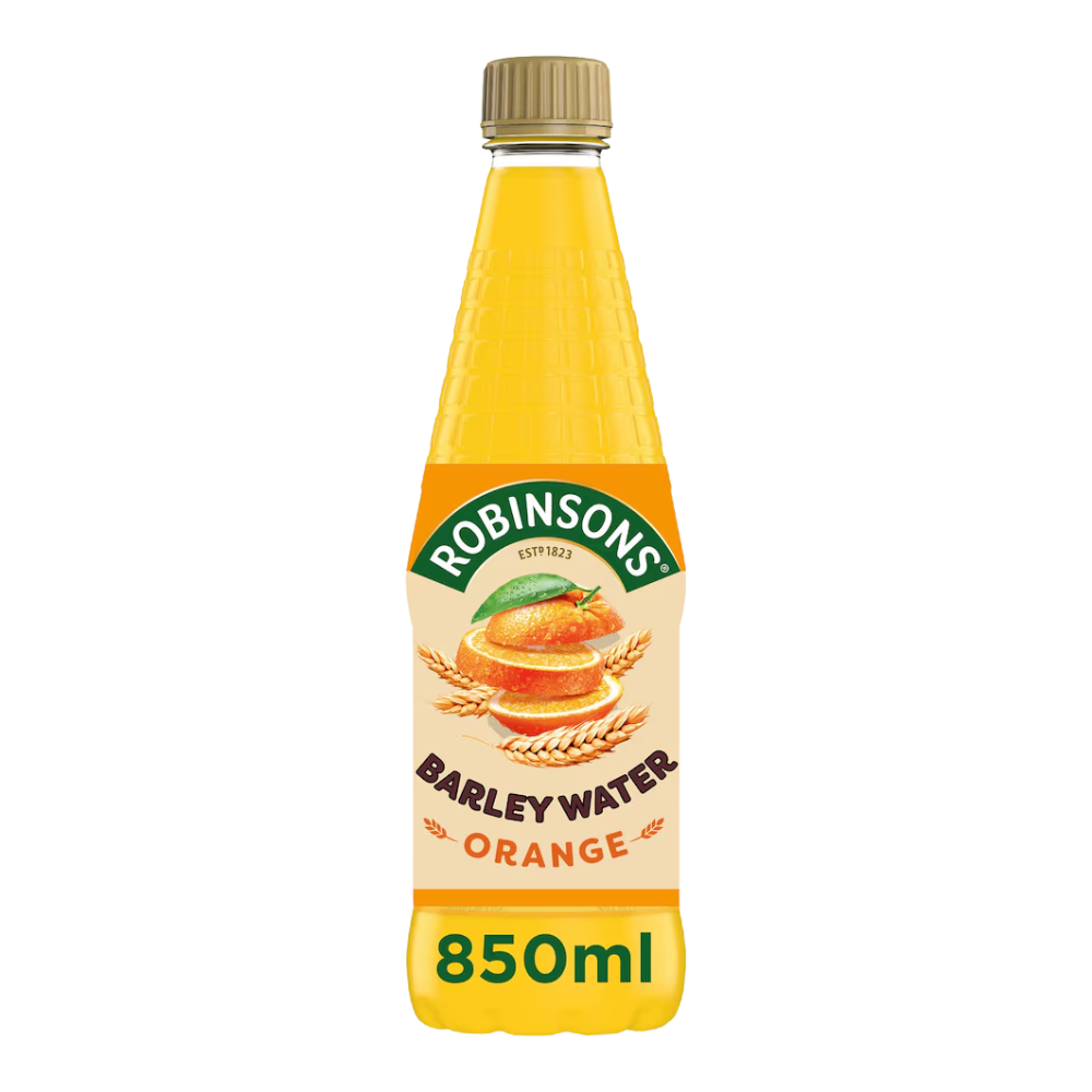ROBINSONS SQUASH BARLEY WATER LEMON PET 12 X 850ML