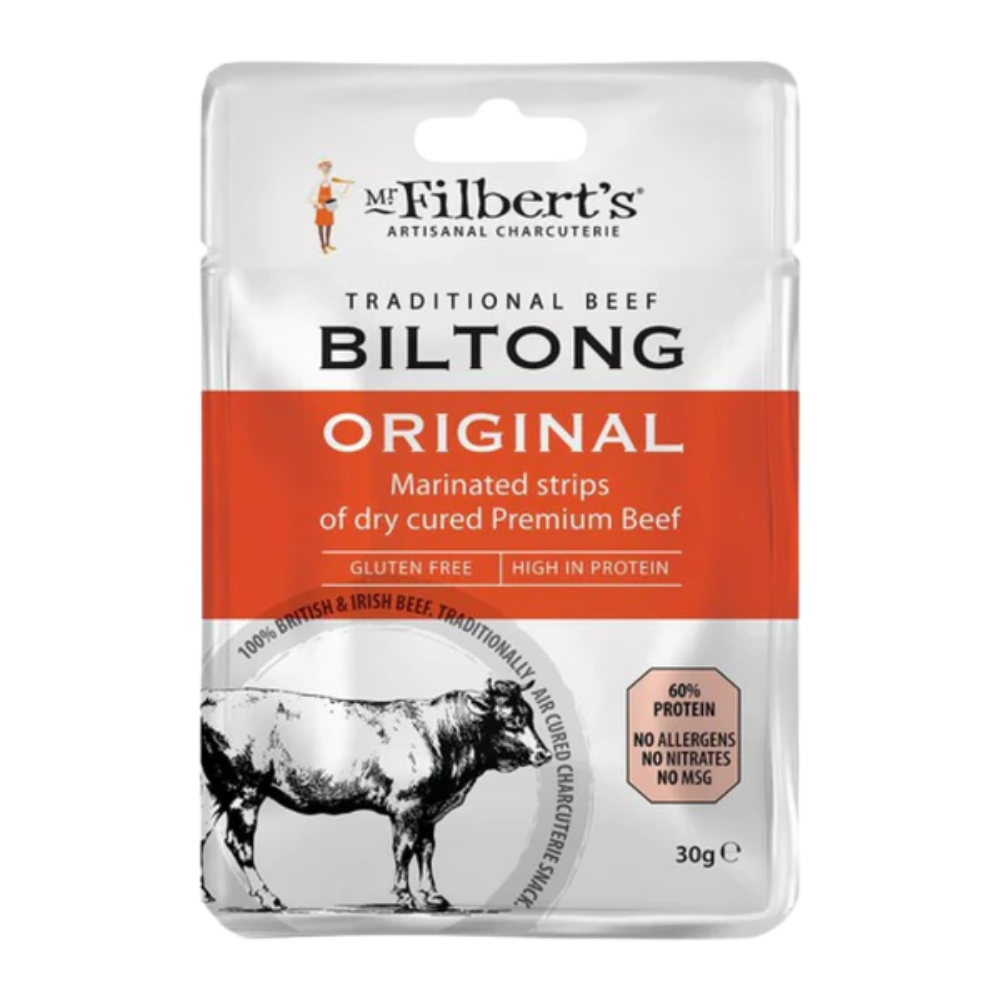 MR FILBERTS BEEF BILTONG ORIGINAL 20 X 25G