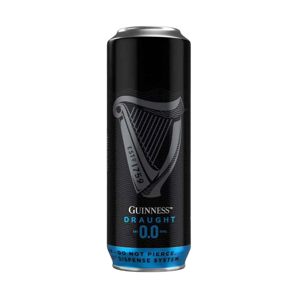 0% MICRODRAUGHT GUINNESS CANS 24 X 558ML