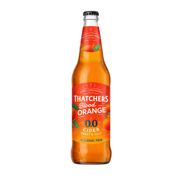 0% THATCHERS BLOOD ORANGE CIDER NRB 6 X 500ML