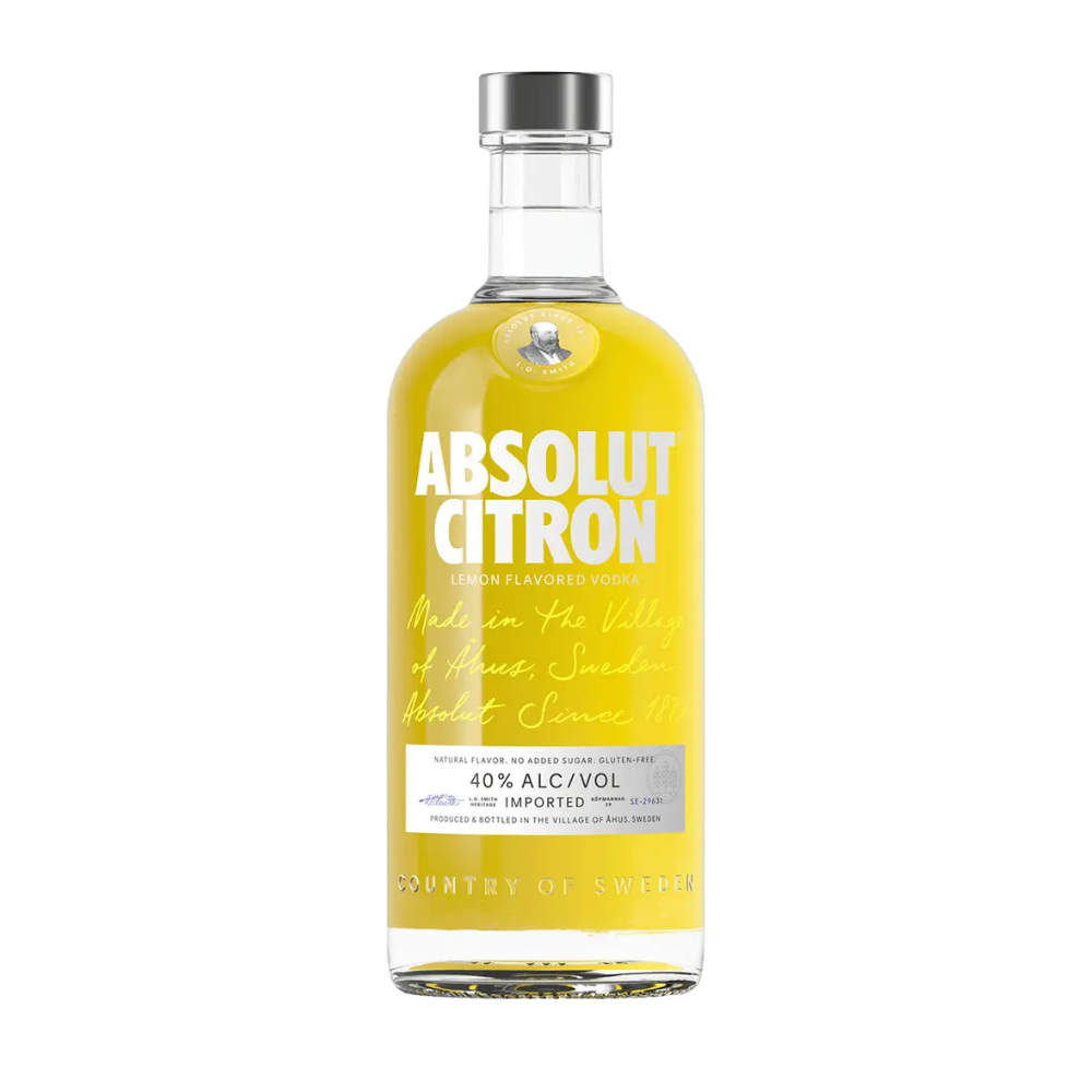 ABSOLUT VODKA CITRON 1 LTR