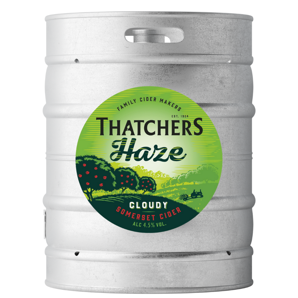 THATCHERS HAZE CIDER KEG 11 GALLON