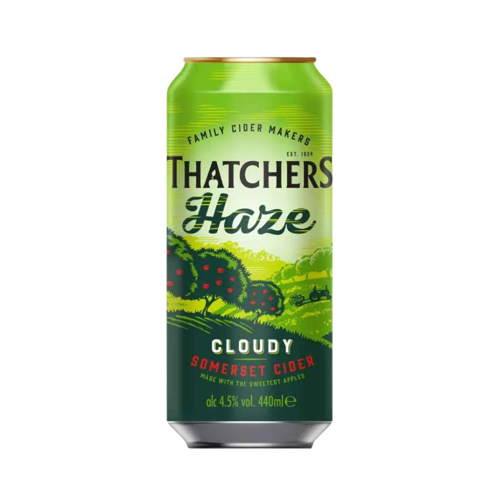 THATCHERS HAZE CIDER 440 ML CAN