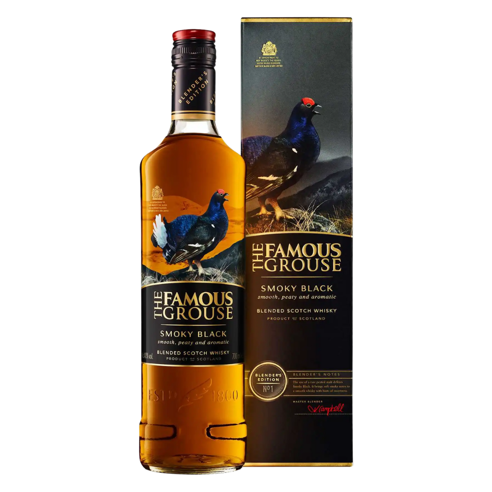 FAMOUS GROUSE SMOKY BLACK 40% 700 ML