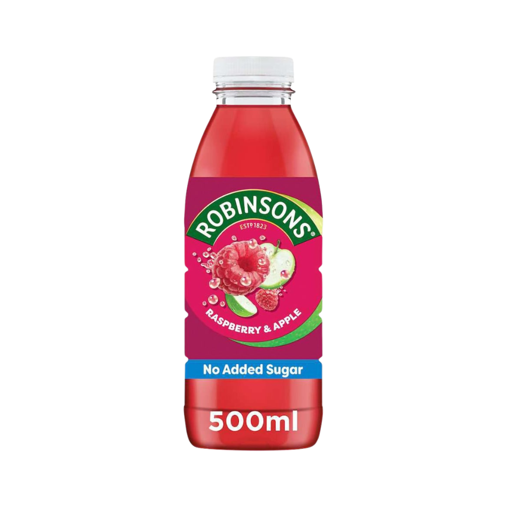 ROBINSONS RTD RASPBERRY & APPLE PET 24 X 500ML