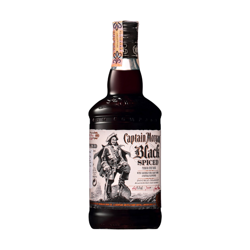 CAPTAIN MORGAN BLACK SPICED 40% 700 ML