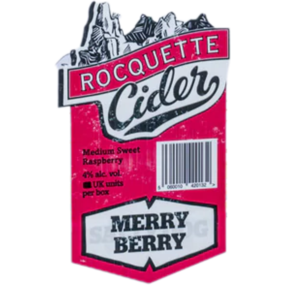 ROCQUETTES MERRY BERRY DRAUGHT CIDER 20 LTR