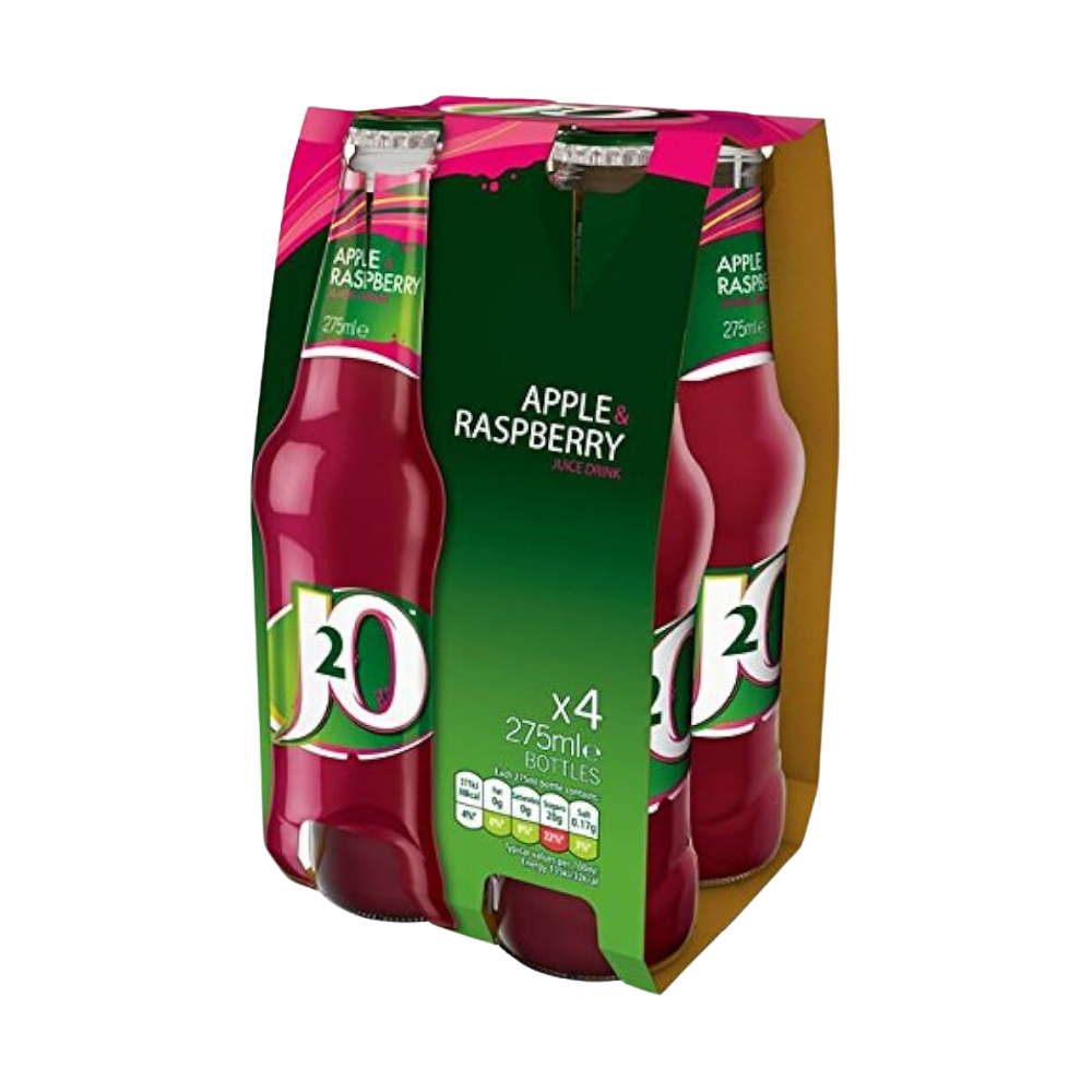 J20 APPLE & RASPBERRY NRB 6 X 4 PACK 275ML