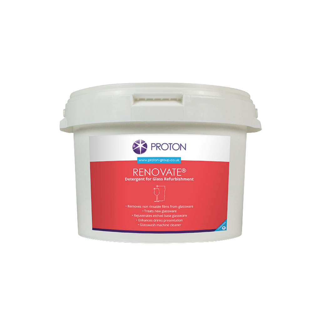 RENOVATE GLASSWASH 2.5KG
