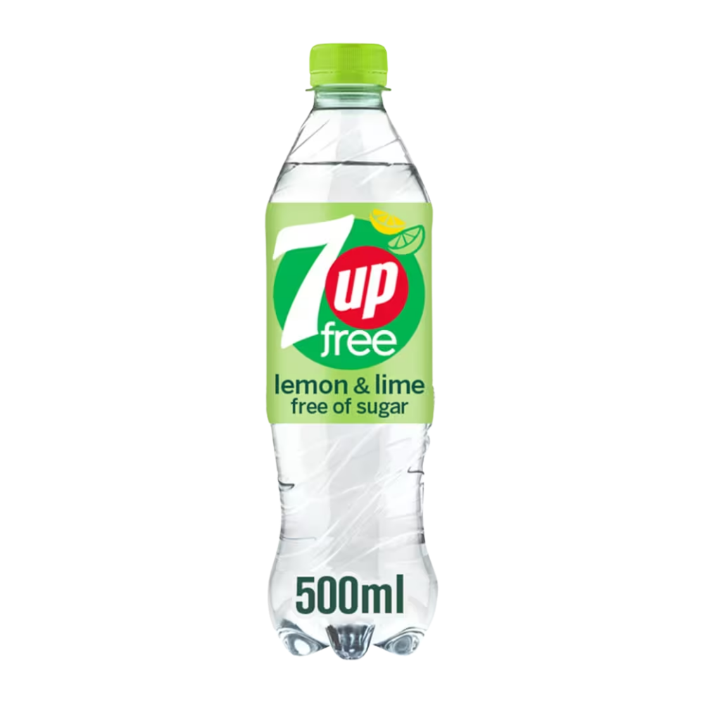 7UP ZERO PET 500 ML