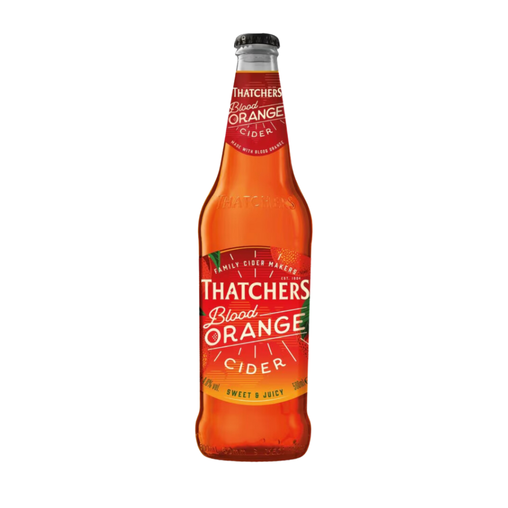THATCHERS BLOOD ORANGE CIDER NRB 500ML