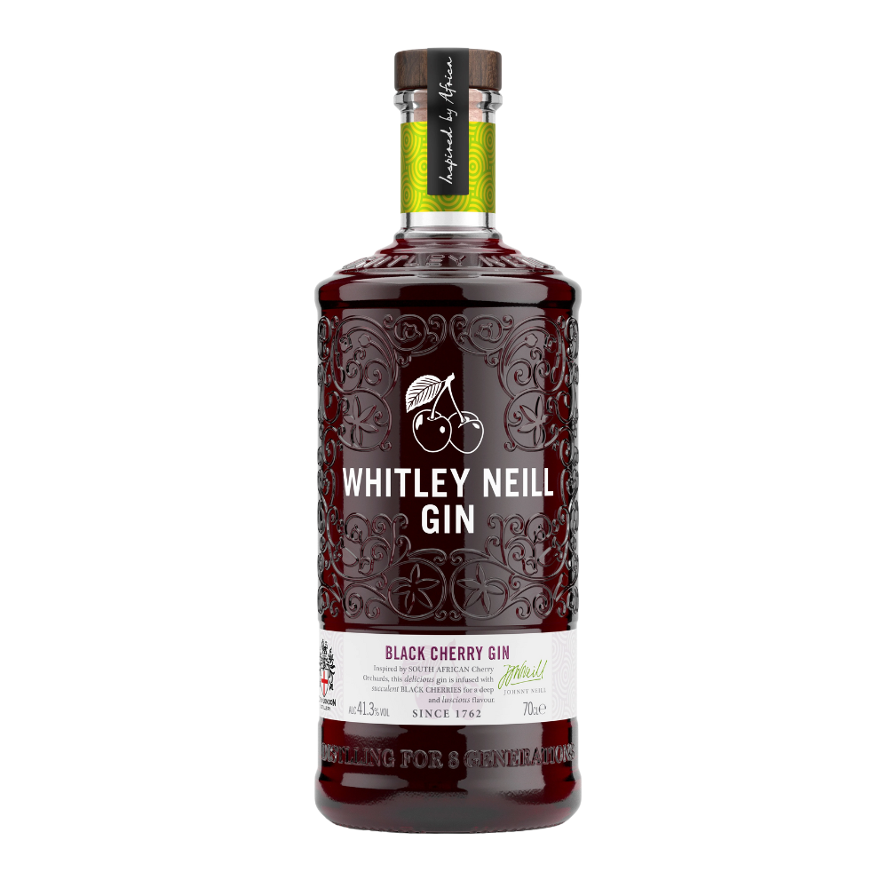 WHITLEY NEILL BLACK CHERRY GIN 41.3% 700 ML