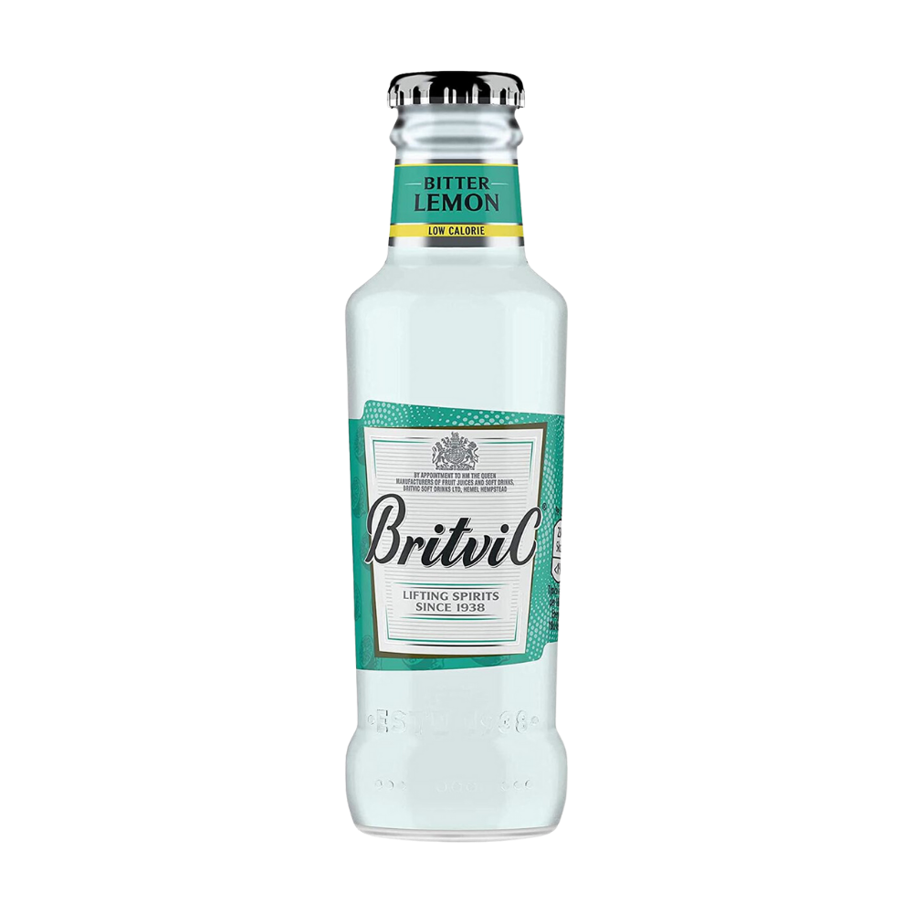BRITVIC LOW CALORIE BITTER LEMON NRB 200 ML