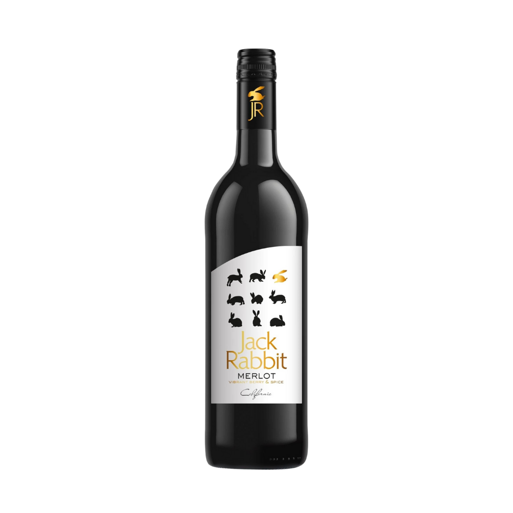MERLOT JACK RABBIT 750 ML