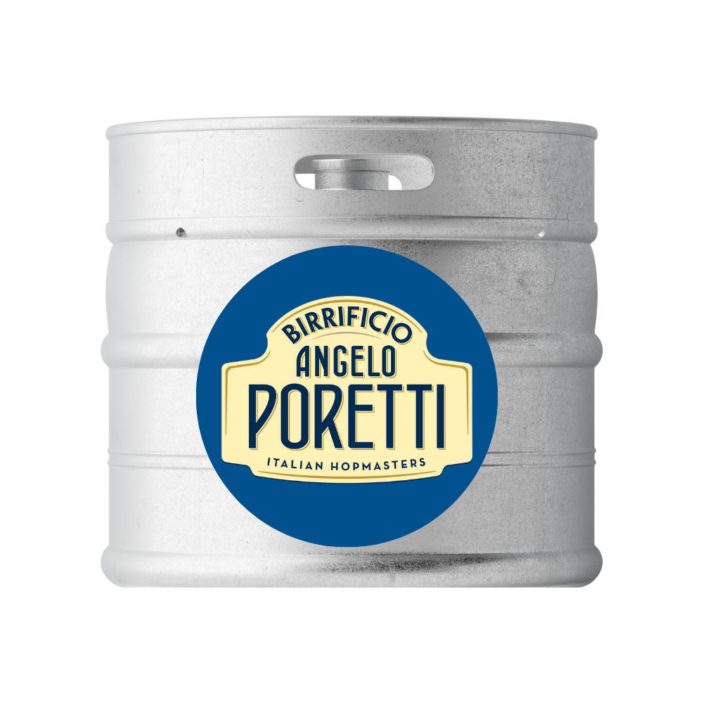 PORETTI DRAUGHT LAGER KEG 6.6 GALLON