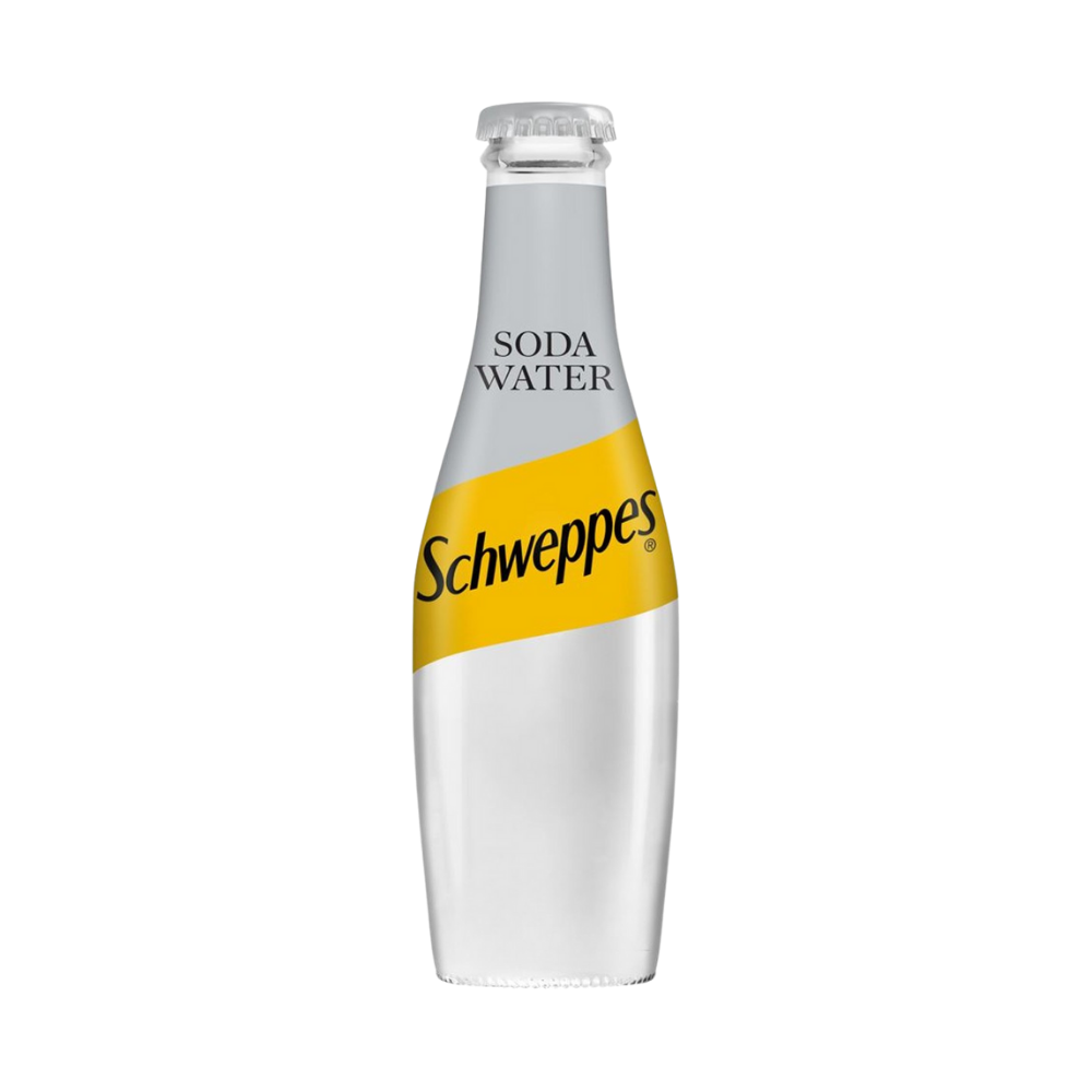 SCHWEPPES SODA WATER NRB 200ML