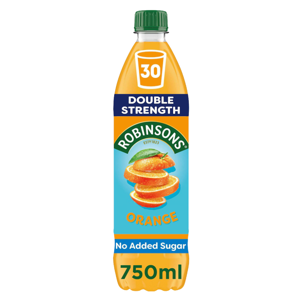 ROBINSONS SQUASH DC ORANGE PET 12 X 750ML