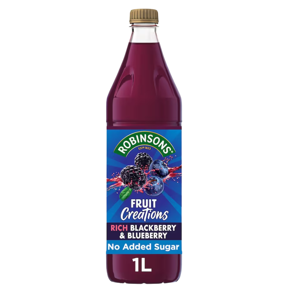 ROBINSONS CREATIONS BLACKBERRY & BLUEBERRY PET 12 X 1L
