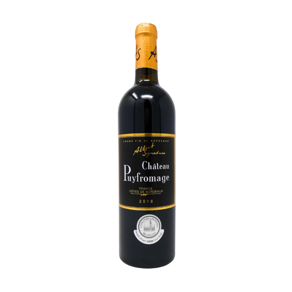 CH PUYFROMAGE ALBERT SIGNATURE 2016 750 ML