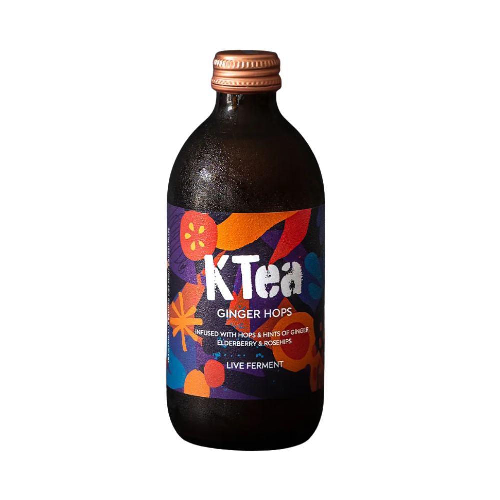 KTEA GINGER HOPS KOMBUCHA NRB