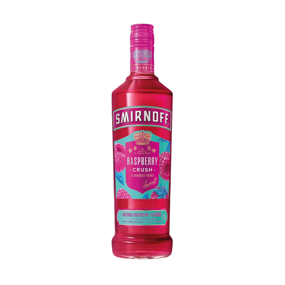 SMIRNOFF RASPBERRY CRUSH 35% 700 ML