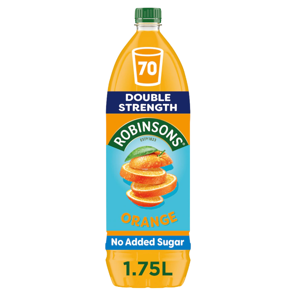 ROBINSONS SQUASH DC ORANGE PET 6 X 1.75L