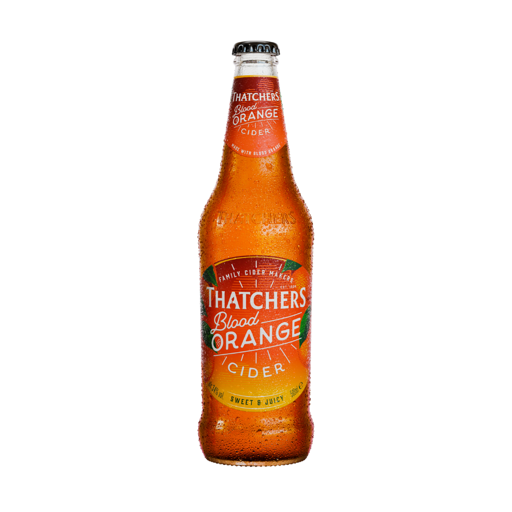 THATCHERS BLOOD ORANGE CIDER NRB 6 X 500ML