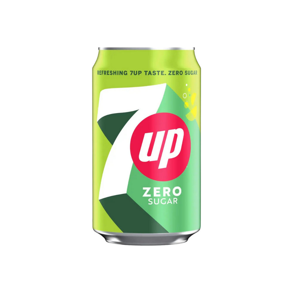 7 UP ZERO (FILM) CAN 330 ML