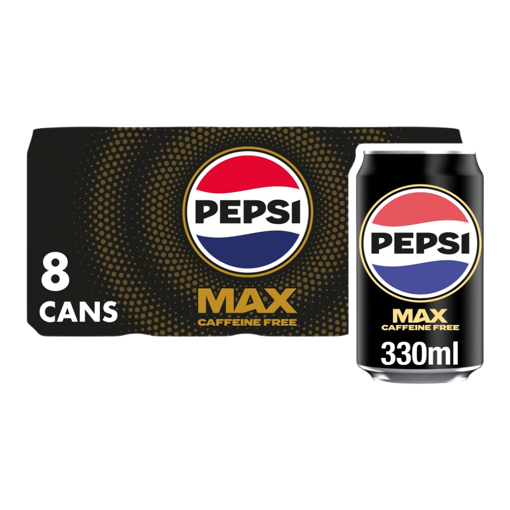 PEPSI MAX CAFFEINE FREE CAN 8 PACK