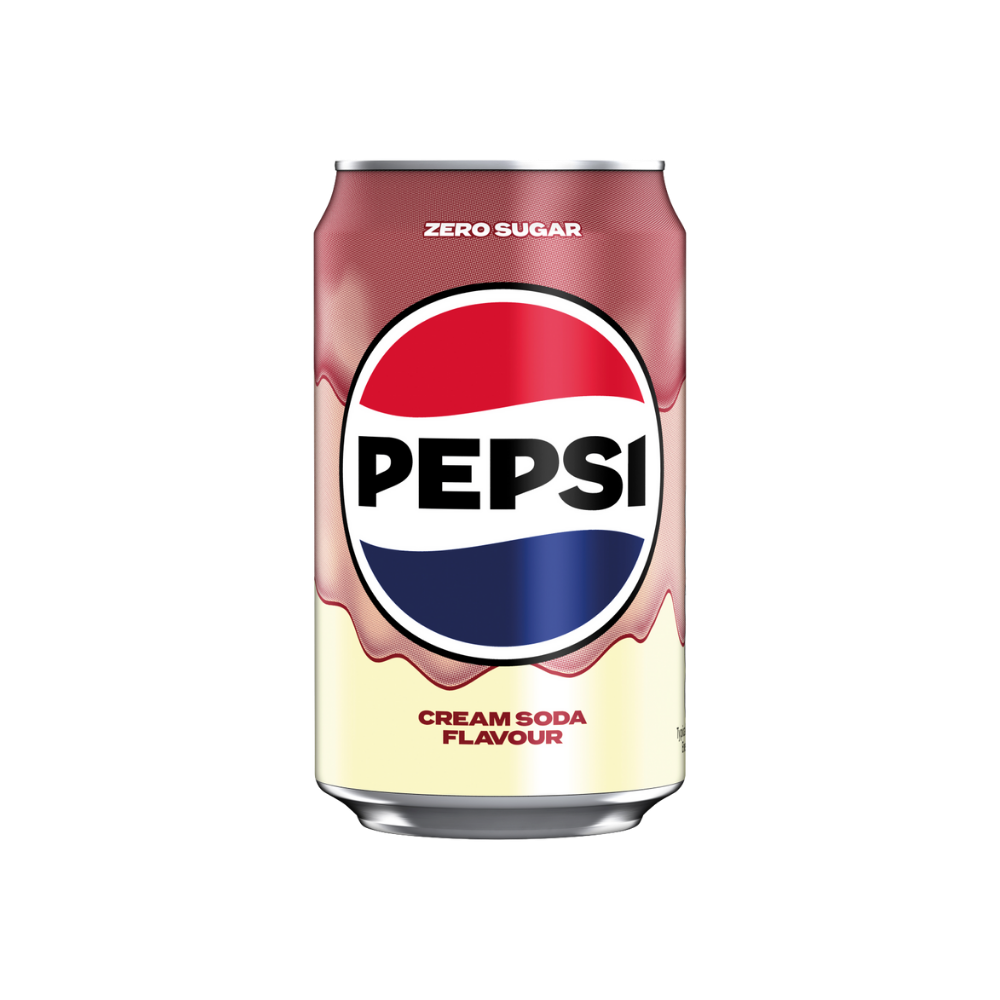 PEPSI CREAM SODA CAN 330 ML