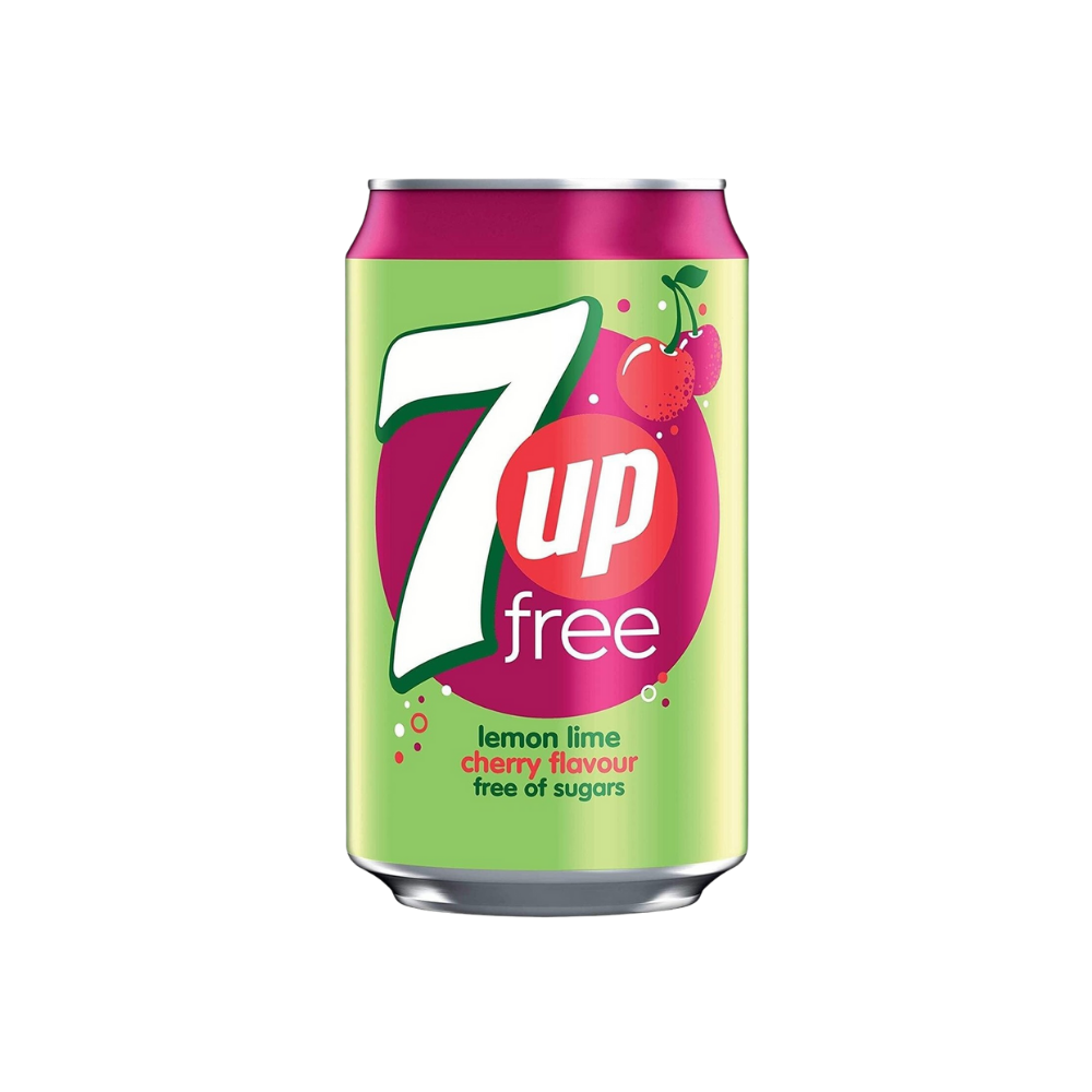 7 UP ZERO CHERRY (FILM) CAN 330 ML