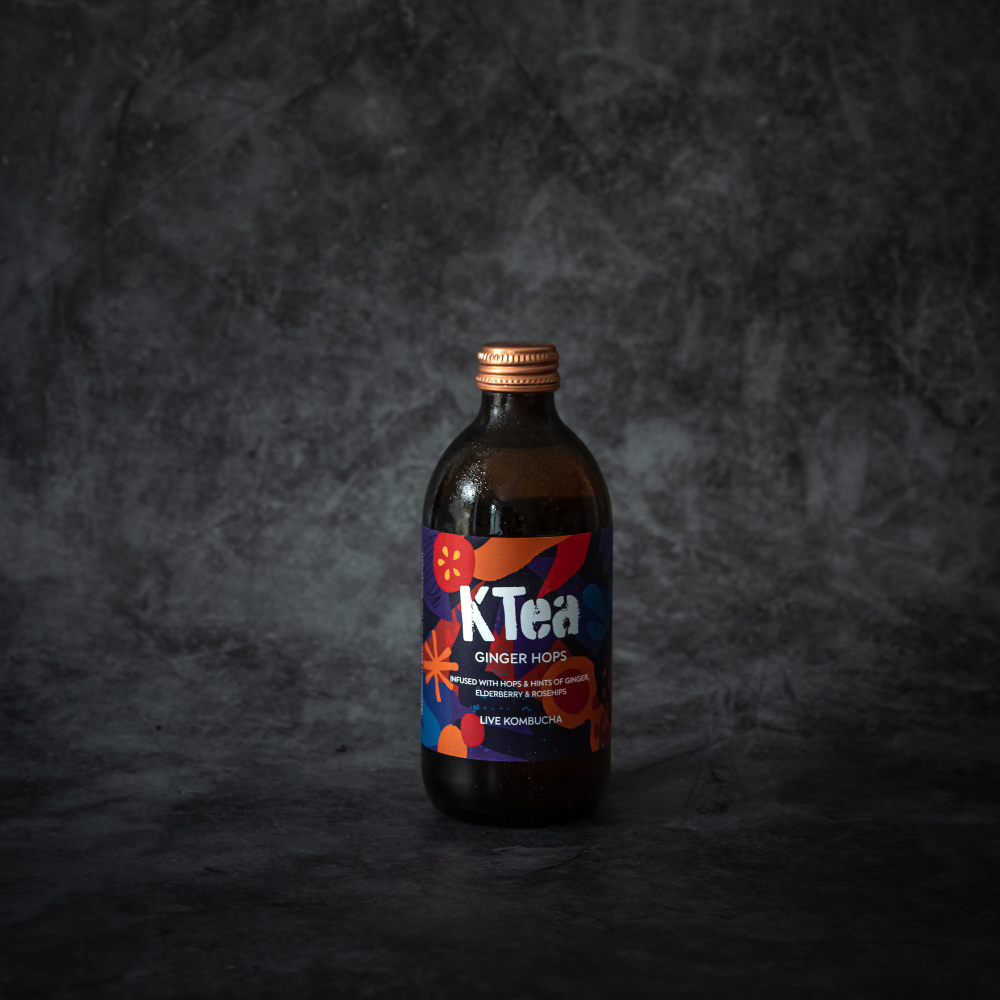 KTEA GINGER HOPS KOMBUCHA NRB