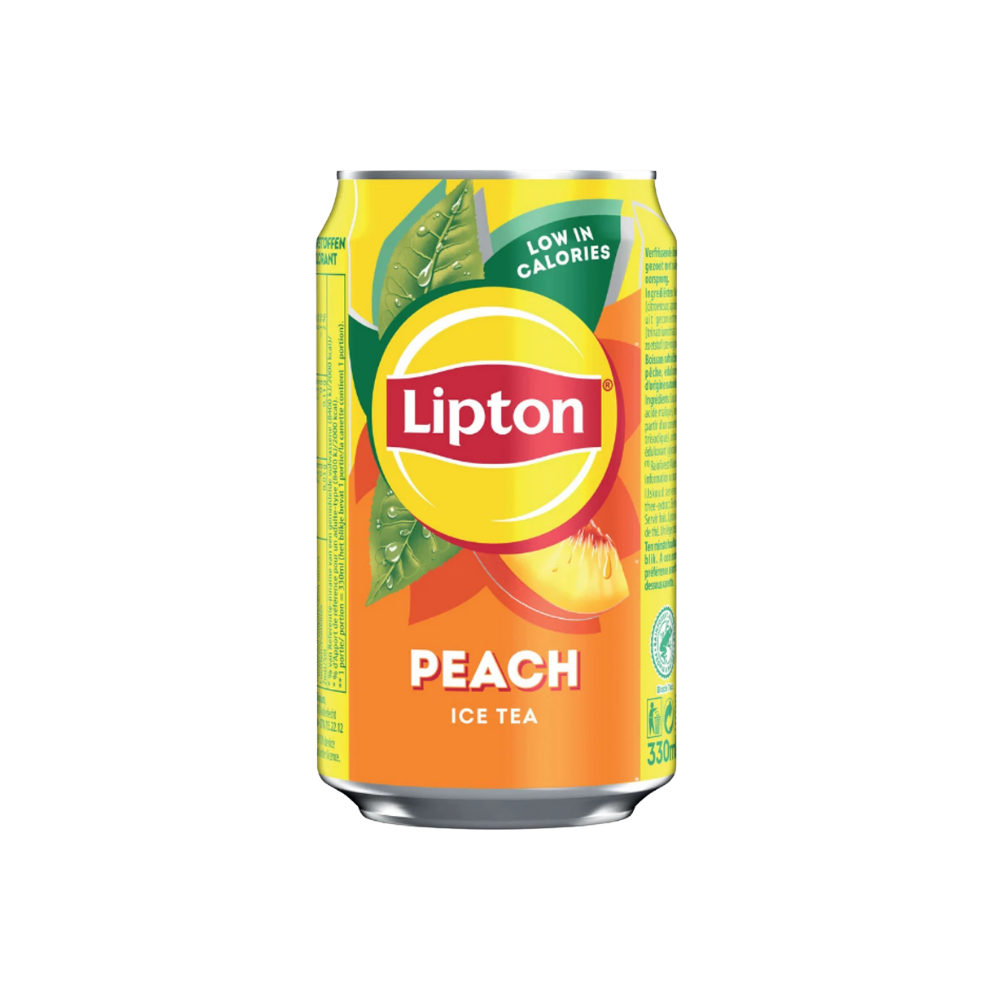 LIPTON'S ICE TEA PEACH CANS 6 X 4 PACK 330ML