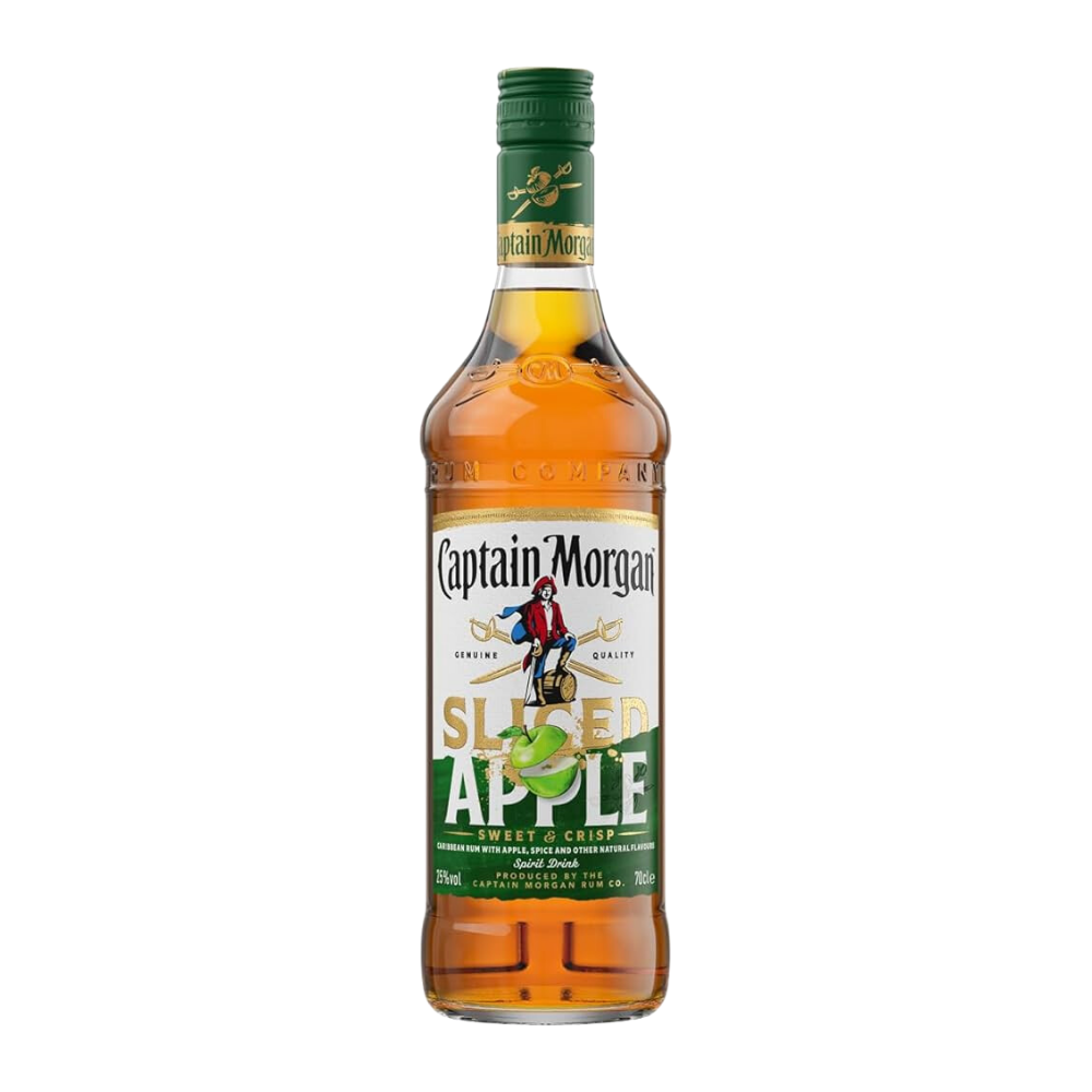 CAPTAIN MORGAN SLICED APPLE RUM 70CL