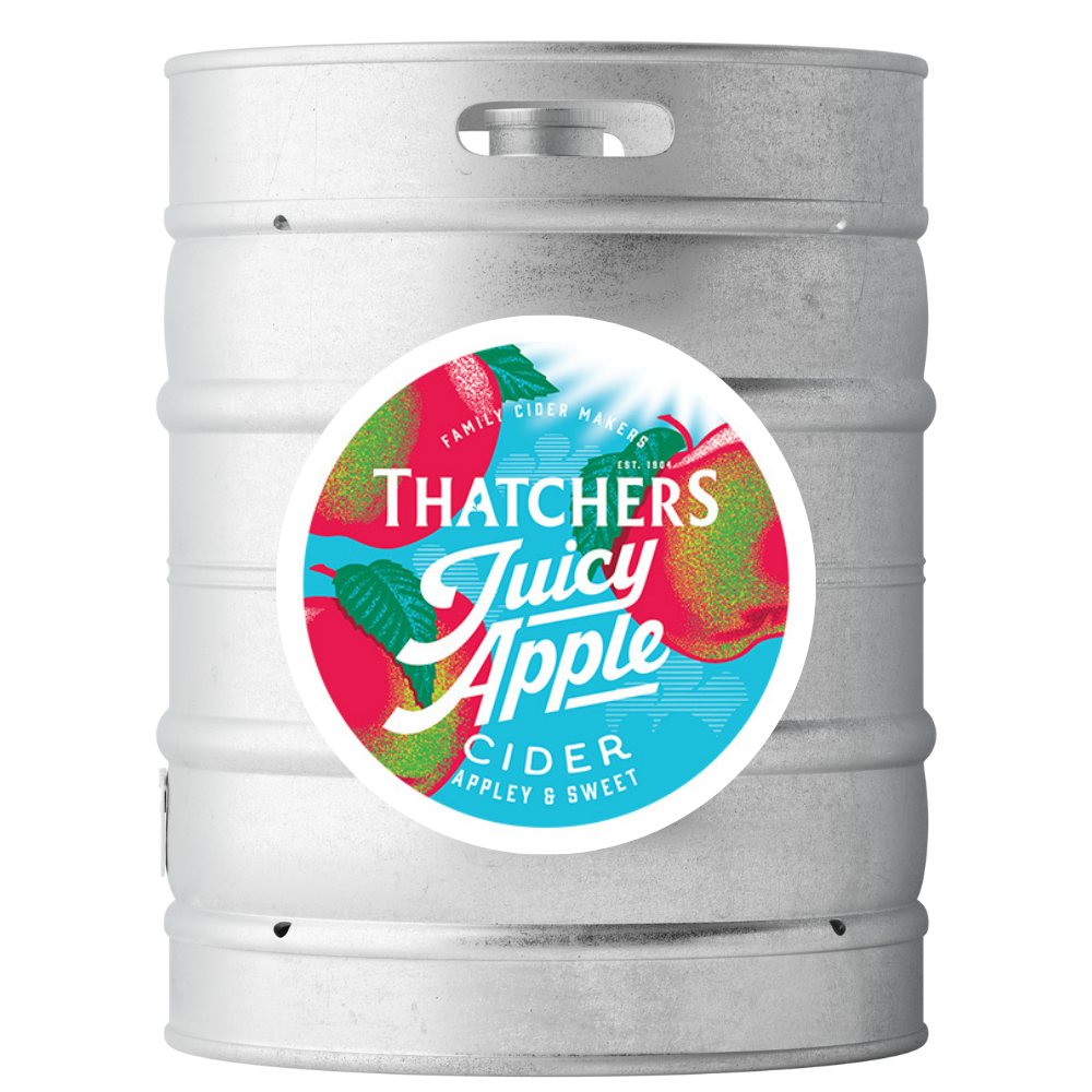 11G THATCHERS JUICY APPLE CIDER KEG