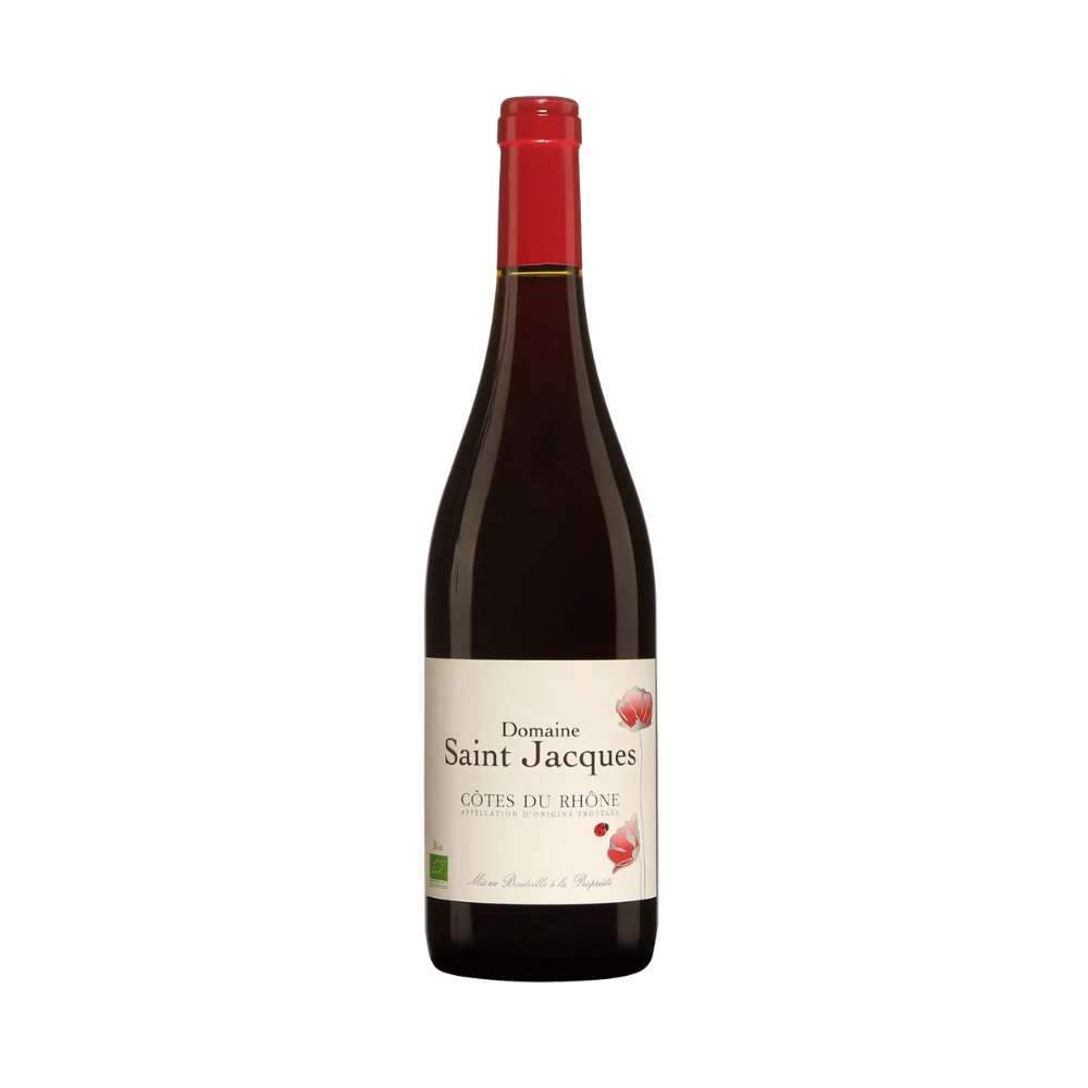 COTES DU RHONE ROUGE ST JACQUES 2022 750 ML