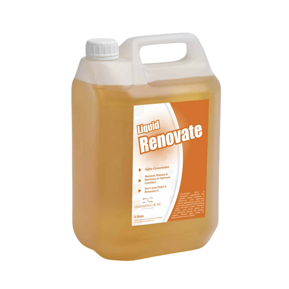 RENOVATE GLASSWASH