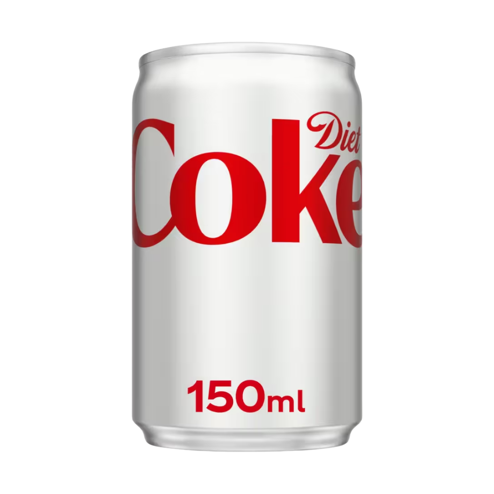 DIET COCA COLA CANS 24 X 150ML