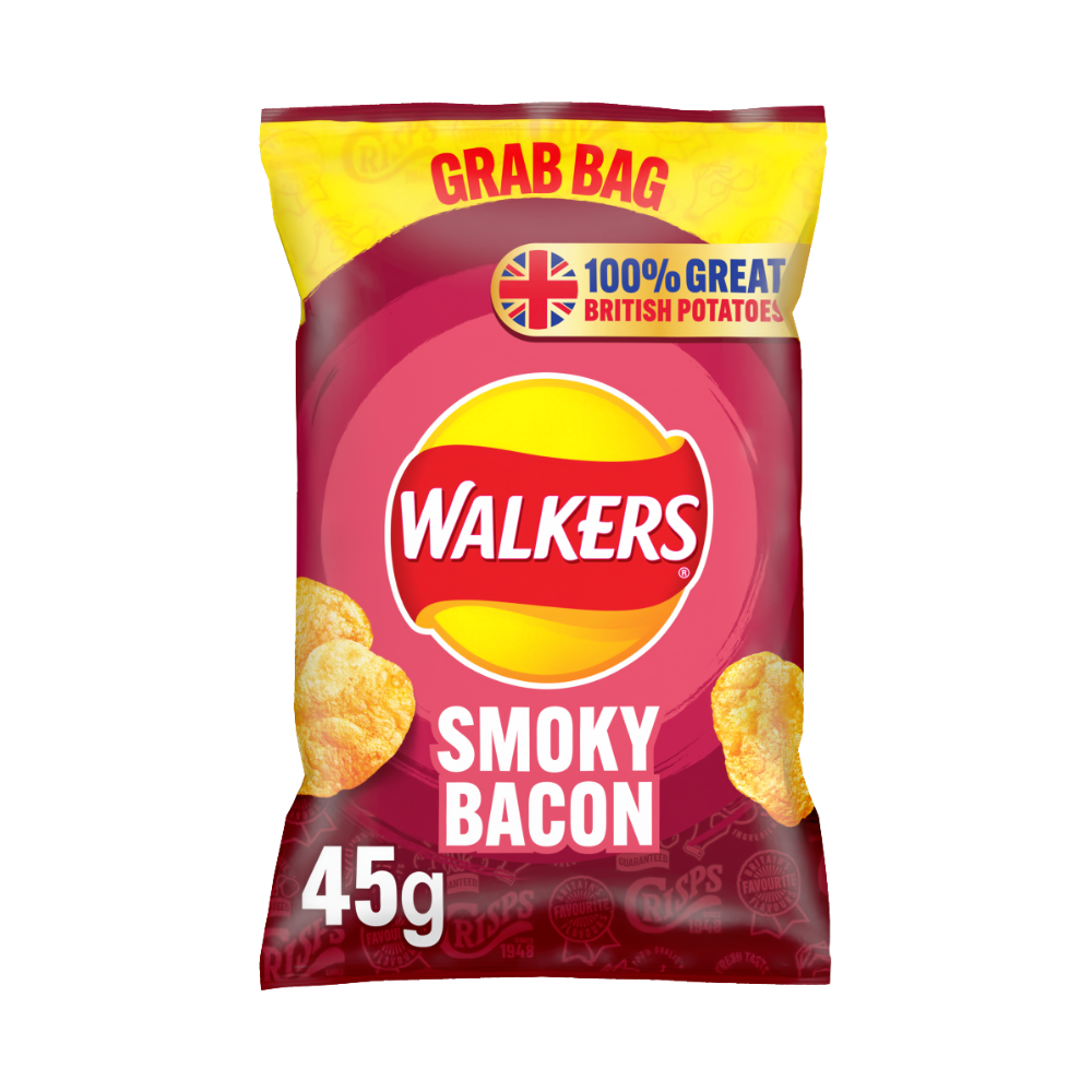 WALKERS SMOKY BACON