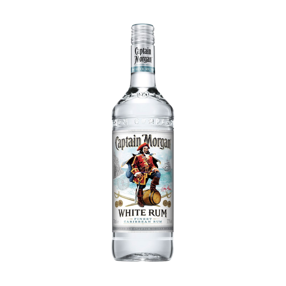 CAPTAIN MORGAN WHITE 37.5% 700 ML