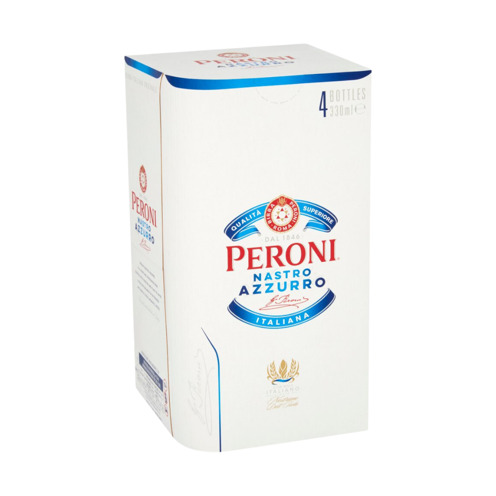 PERONI LAGER NRB 330 ML 4 PACK