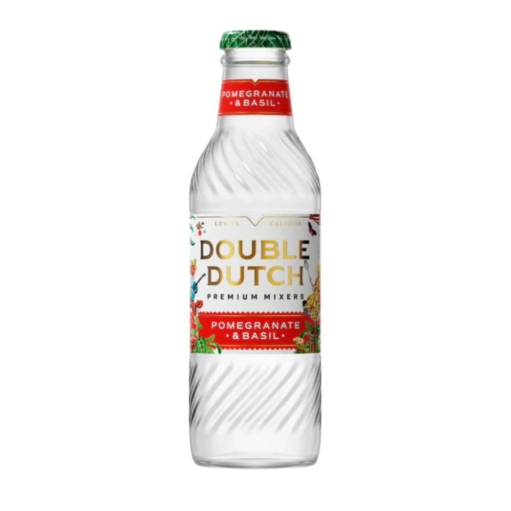 DOUBLE DUTCH POMEGRANATE & BASIL NRB 24 X 200ML